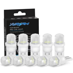10pcs T10 W5W 3014 4SMD 194 168 Led Canbus Ceramic DC 12V License Plate Bulb Wedge License Plate Lamp Clearance Lamp Parking led