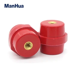 ManHua SM-40 Low Voltage Isolator Busbar Electrical Insulators Conical Busbar Blocks