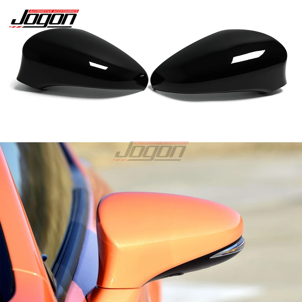 

2pcs Black Mirror Cap For Lexus RC F sport ES XV60 IS XE30 GS L10 LS XF40 CT 200h Car Side Rearview Mirror Cover Accessories