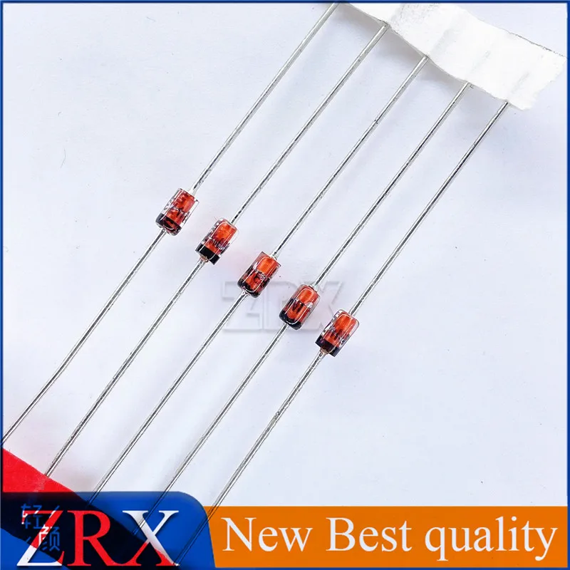

10Pcs/Lot New Original 1W Zener Diode Glass 1n4733 5 V1 5.1 V Integrated circuit Triode In Stock