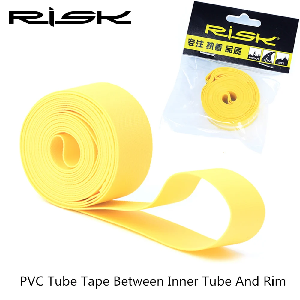 RISK 2 adet bisiklet lastiği astar bisiklet PVC delinme dayanıklı kemer koruma ped naylon delinmez lastik koruyucu bant MTB yol bisikleti