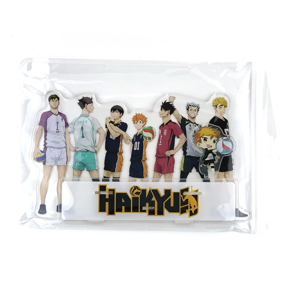 BIG SIZE Haikyuu!! group Hinata Kageyama Oikawa Kuroo Ushijima Kotaro GM acrylic stand figure model  holder cake topper anime