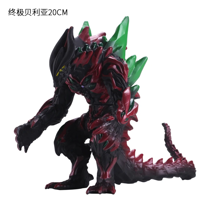 Large Soft Ultraman Monster Doll Red King Golza Biollante Chimera Set Gillvalis Figure Model Hand-made Scenery