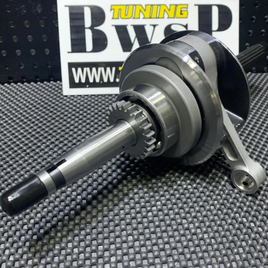 RS100 JOG100 Crankshaft +6mm ZY100 AXIS100 CUXI100 Long Stroke Connecting Rod Tuning Engine Jog Axis Cuxi 100 Parts