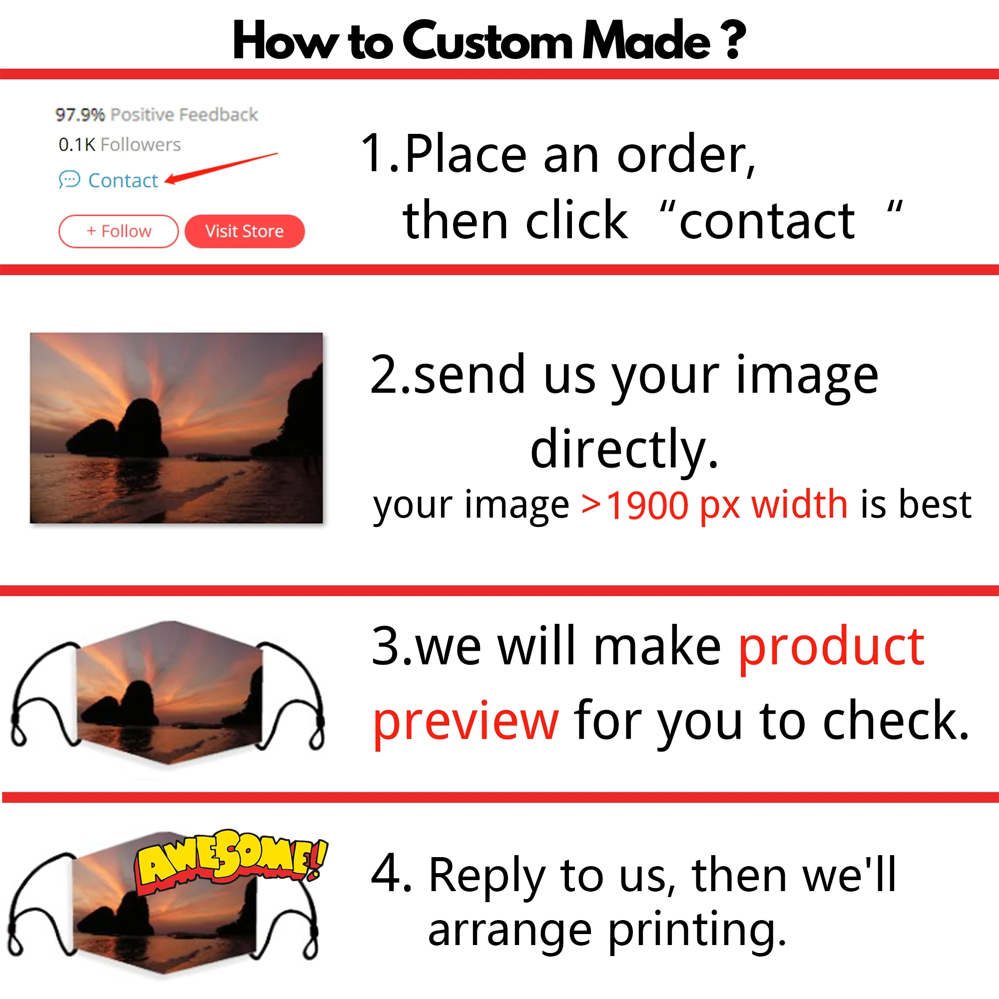 Рисунок 3 - Изготовленная под заказ маска для