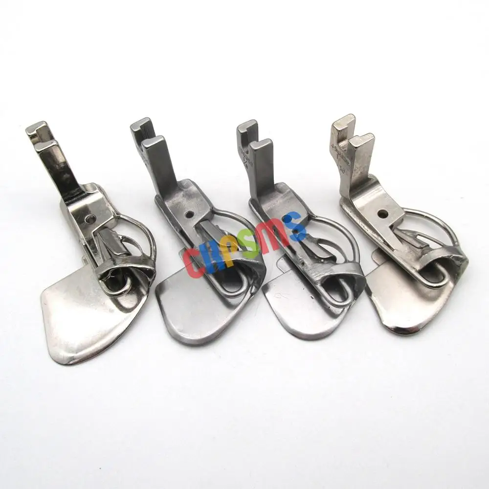 1SET Double Fold Spring Type Hemmer Hemming Presser Foot fit  for Juki DDL-555, DDL-5550 #490359  1/16+1/8+3/16+1/4