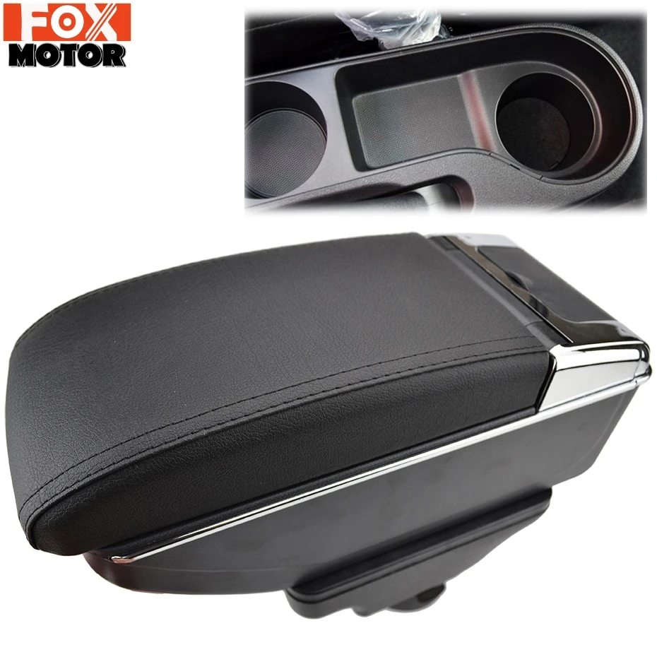 

Автомобильный ящик для хранения для Kia Rio 4 YB X-Line 2017 подлокотник Подлокотник подлокотник искусственная кожа центральная консоль подстаканник центральная часть