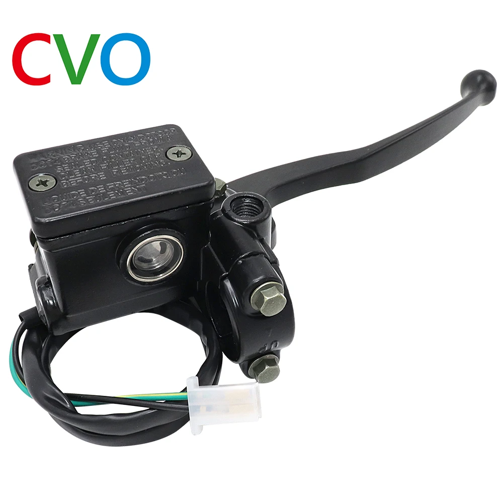 CVO Motorcycle Brake Pump Off-road Owner Cylinder Hydraulic Pump Clutch Handle Accessories Left and Right Brake Bars Durable