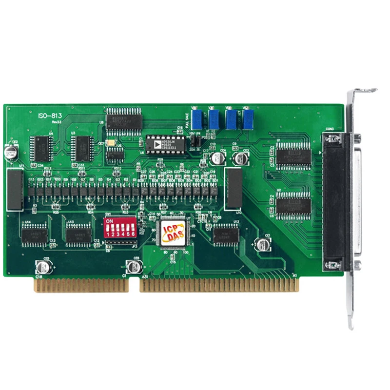 New Original Spot Photo For ISO-813 ISA Interface 12-Bit 10kS/s 32-Channel Single-Ended Isolated Analog Input Card