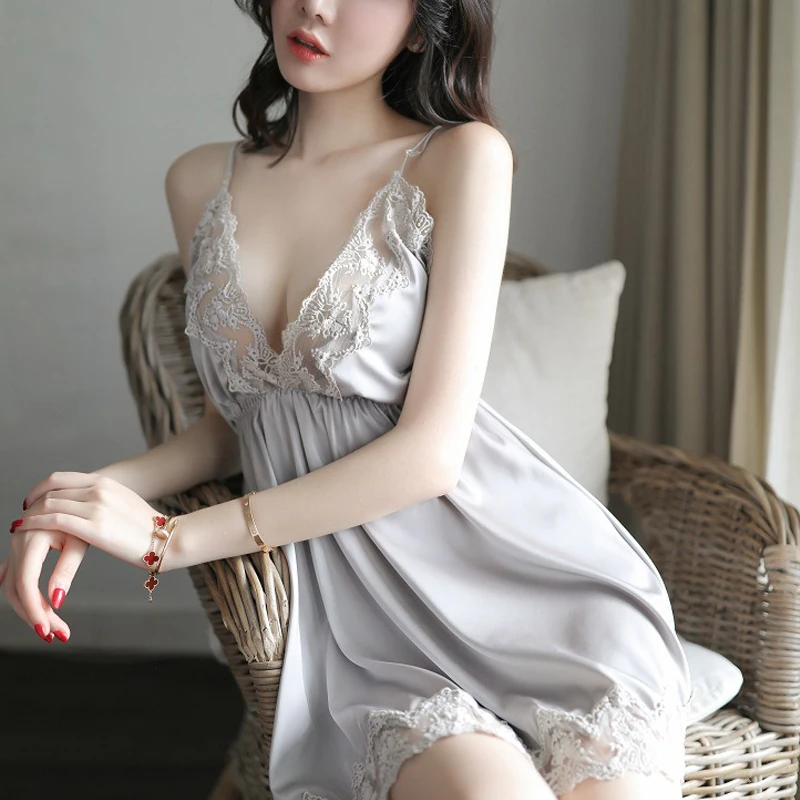 Đồ Ngủ Nữ Ren Váy Ngủ Gợi Cảm Nữ Đồ Ngủ Váy Ngủ Đầm Ngủ Pyjama Negligee Gợi Cảm Sexi Quần Lót Porno Lingere