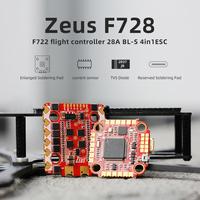 HGLRC Zeus F728 STACK FPV Racing Drone 3-6S F722 Flight Controller 28A BL_S 4in1 ESC Support I2C function