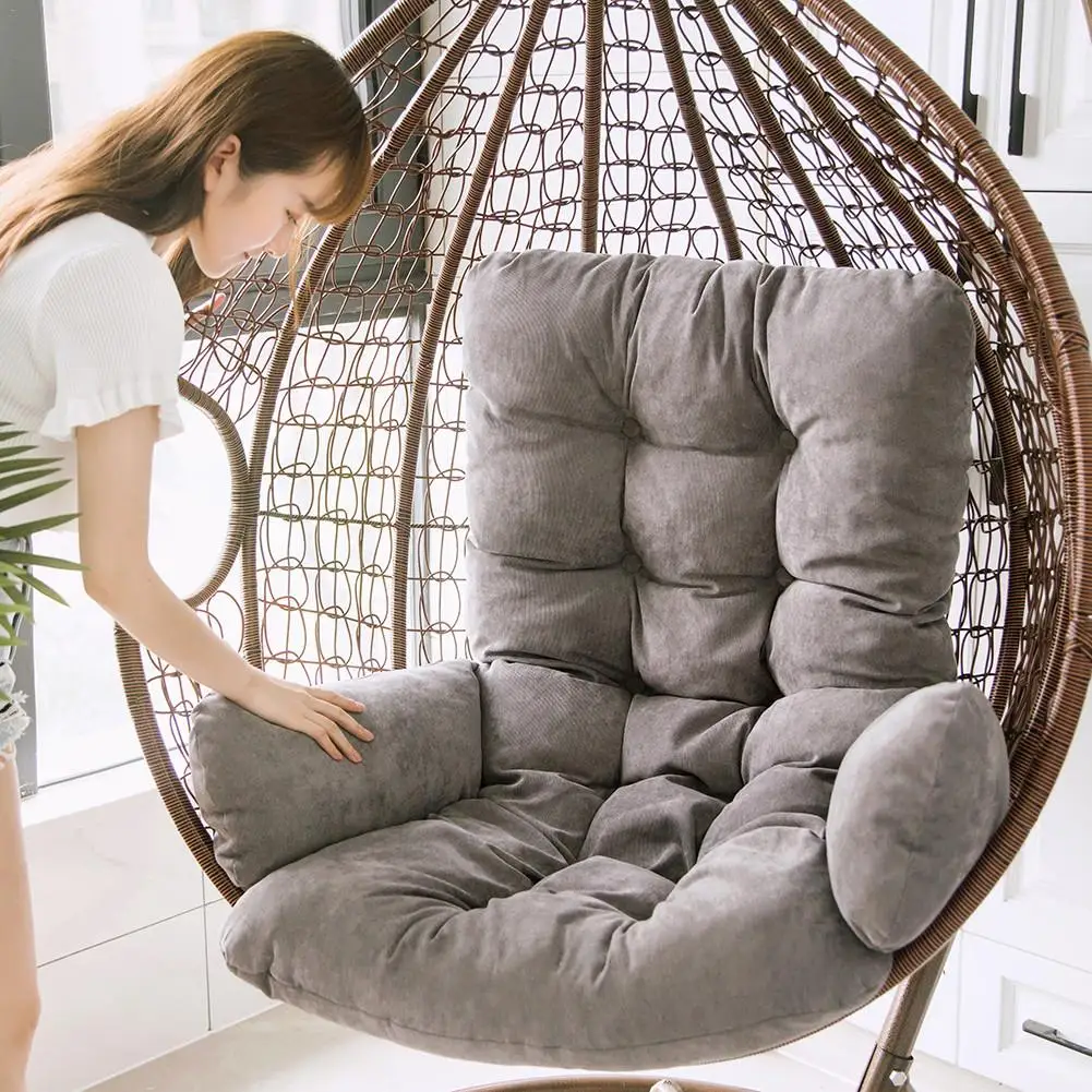 

Egg Swing Seat Cushion Hanging Basket Cushion Cushions Single Wing Cushion Chair Seat Pad Hanging Mattress Pad 60*120cm