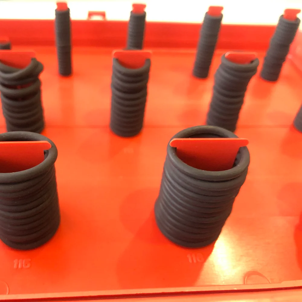 FKM O-Ring kit AS 568 standard 30 Sizes=382pcs Viton Rubber Seal O RING ASSORTMENT O-RING BOX O-RING KIT 5V