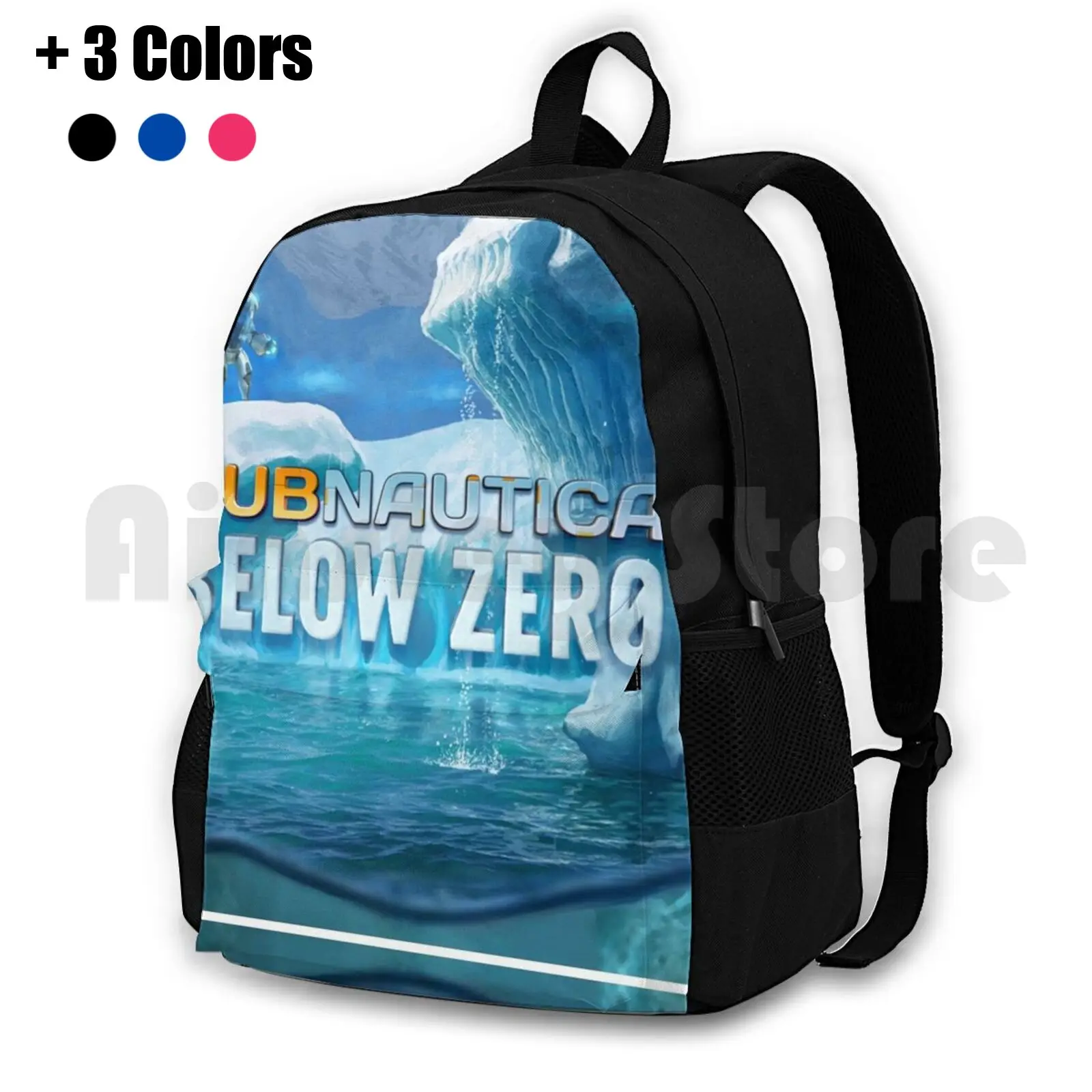 Below Zero Alternative Outdoor Hiking Backpack Waterproof Camping Travel Subnatuica Below Zero Fun Games