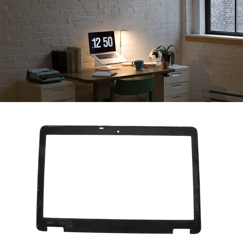 Laptop LCD Front Frame Cover Bezel Laptop Accessories New/Original for Dell Latitude 6540 E6540 Laptop 38x25cm,Black