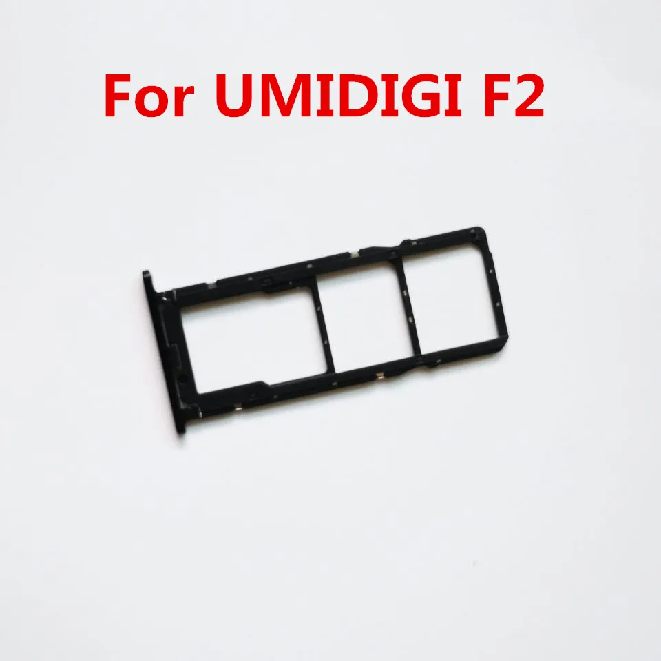 For UMIDIGI F2 New Original SIM SD Card Slot Holder Sim Tray Reader For UMIDIGI F2 Cell Phone