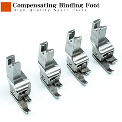 601 602 603 604 Compensating Binding Presser Foot Fit Industrial Lockstitch Sewing Machine Tape Feet Suit A10 Binder & Hemmer