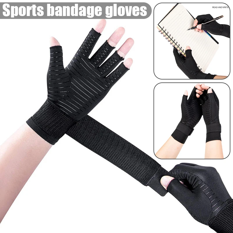 

Wrist Compression Arthritis Gloves Lightweight Breathable Pain Relief Carpal Tunnel Outdoor Fitness Wristband Sports Gloves