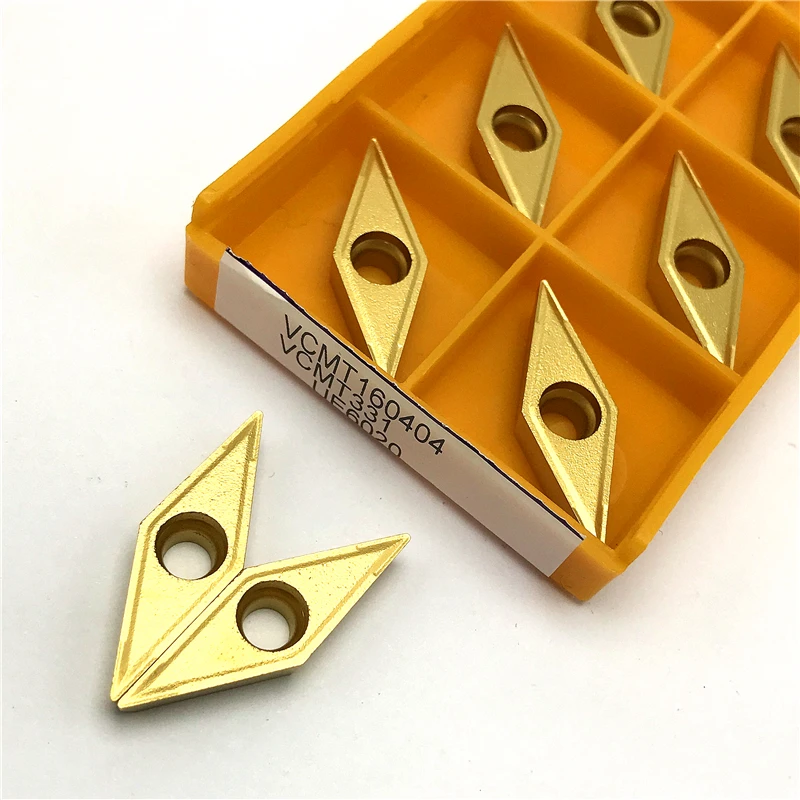 Vcmt160404 Vcmt160408 Ma Vp15tf Ue6020 Snijgereedschap Extern Draaigereedschap Carbide Inzetstuk Cnc Draaibank Gereedschap Draaien Insert
