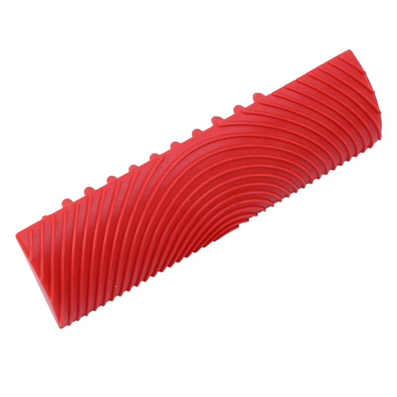 4PCS Wood Graining Tool Set Rubber Wood Graining Pattern Wall Paint Painting Tool for Wall Painting Decoration DIY