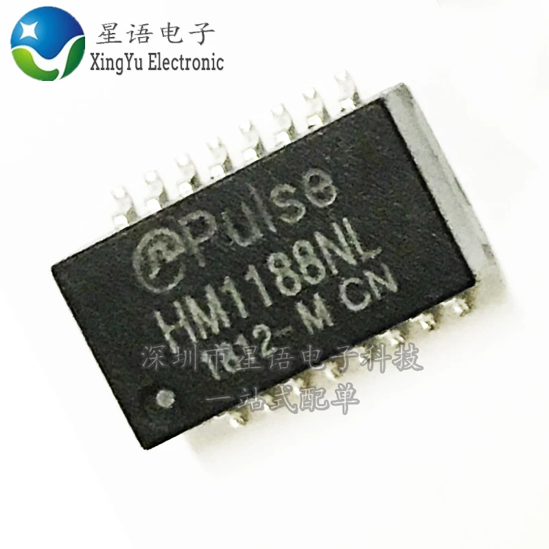 

Original HM1188/HM1188NL/HM1188NLT SOP16 PULSE car-level network transformer