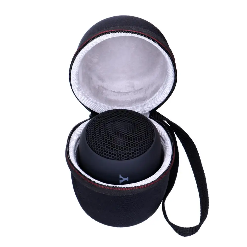 LTGEM EVA Black Waterproof Carrying Hard Case for Sony SRS-XB12 Extra Bass Portable Bluetooth Speaker