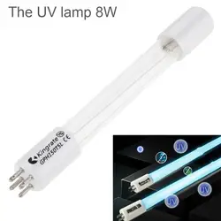 Filtro ultravioleta de luz de lámpara UV T5, 8W, GPH150T5L, 4 agujas de un solo extremo, apto para equipo de esterilización de aire