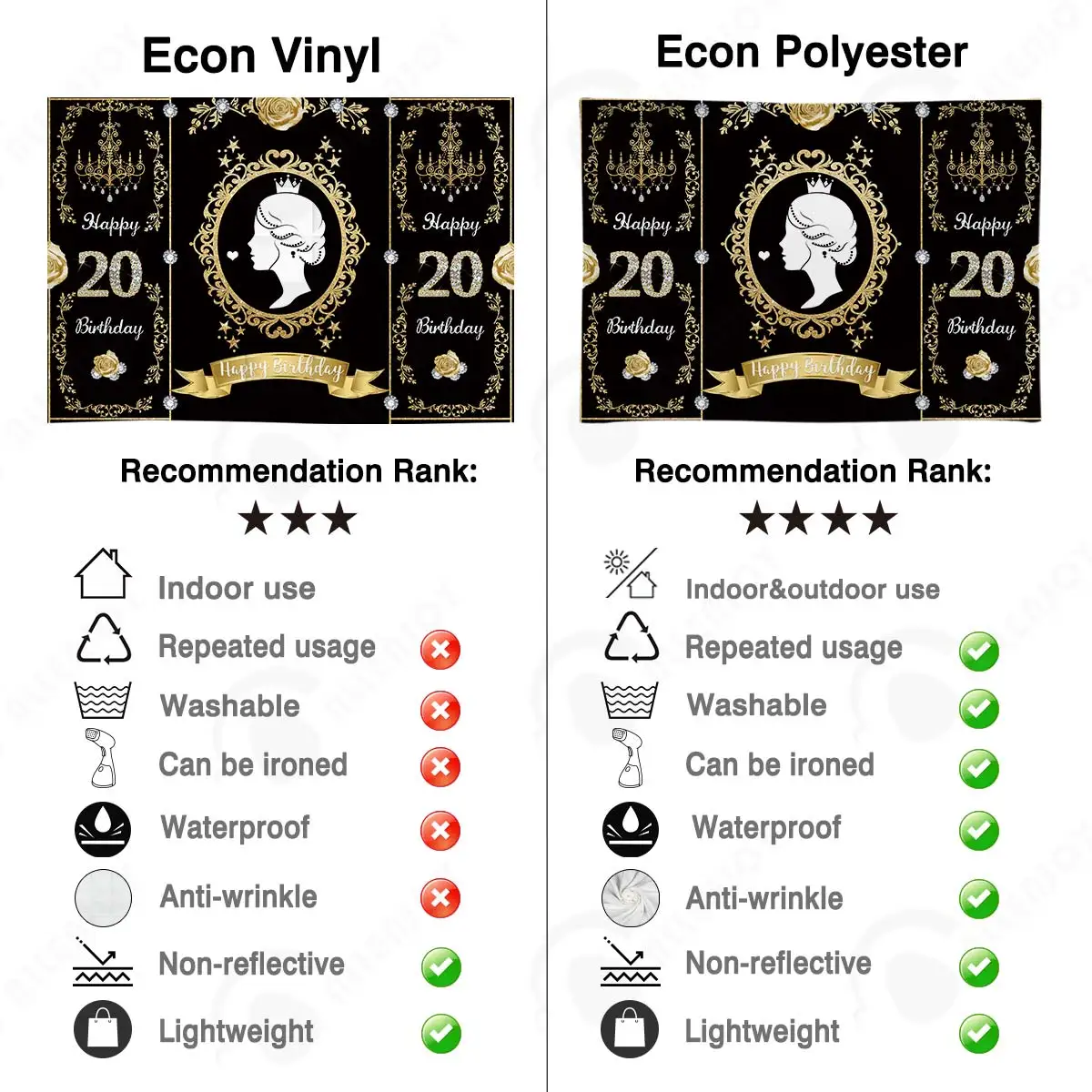 Allenjoy Princess Royal วันเกิดผู้ใหญ่ฉากหลัง Golden Rose Diamond ตกแต่ง Glitter Girl ปรับแต่งพื้นหลังวอลล์เปเปอร์