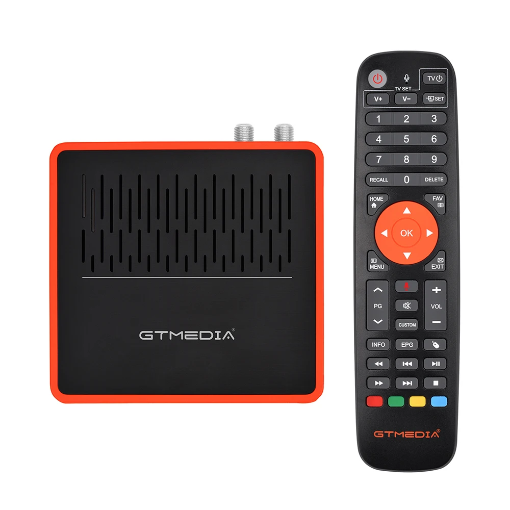 GT كومبو أندرويد 9.0 صندوق التلفزيون S905X3 BT + DVB-S/S2/S2X ، DVB + T/T2/كابل/ATSC-C/ISDBT ، AVS + HEVC السيارات BISS ، T2MI ، gtفيد ds ، YUV422 ، Gtshare