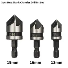 82 Degree Chamfer Drill Bit Set #5