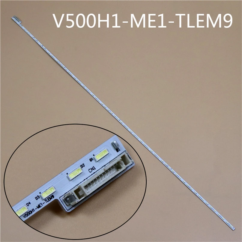 

623mm V500H1-ME1-TLEM9 LED Array Light Bar For SAMPO EM-50RA15D LED Backlight Strip Matrix Kit LED Lamp Lens Bands V500HJ1-ME1