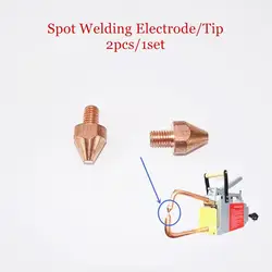 Widerstand Spot Schweißen Tipps Elektroden für Schweißen Dicke 1,5 + 1,5mm Stahl Plat CE Tragbare Spot Schweißer