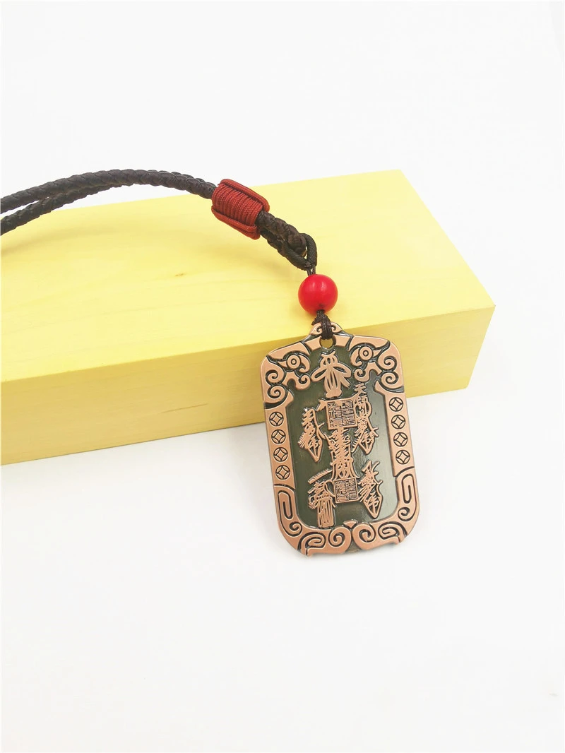 Taoist Jewelry Supplies Pendant, Five Thunder Teaser, God of wealth, Taoist Jewelry, Five-way Pen