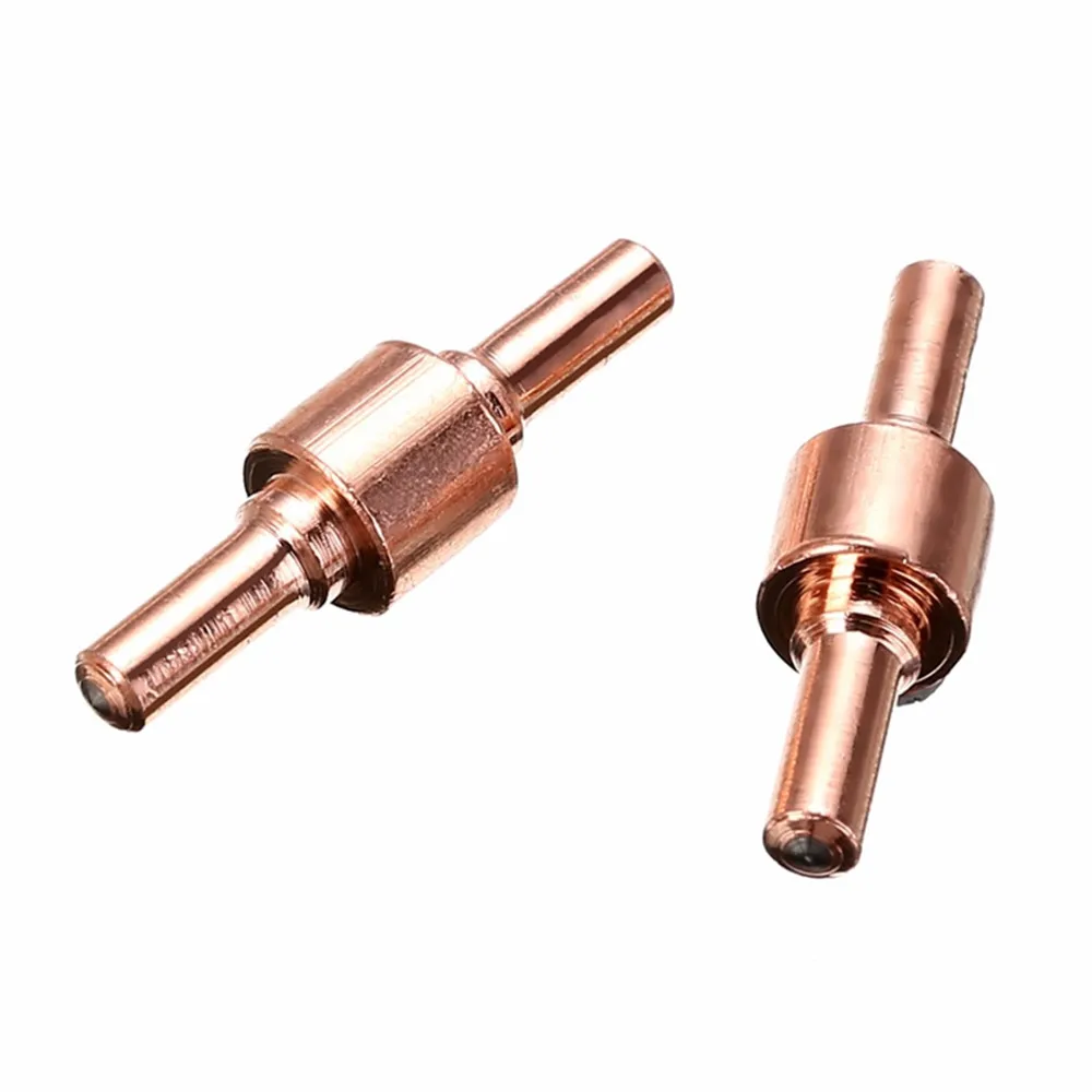 Air Plasma Cutter Consumables Standard Style Red Copper Extended Tip Electrodes and Nozzles For PT-31 30A/40A LG-40 CUT 50/60