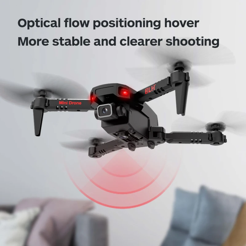 K9 Mini UAV Drone VR 4K Aerial Photography Folding Quadcopter With Dual Camera RC Helicopters Toy Gifts WIFI FPV RTF Free Return