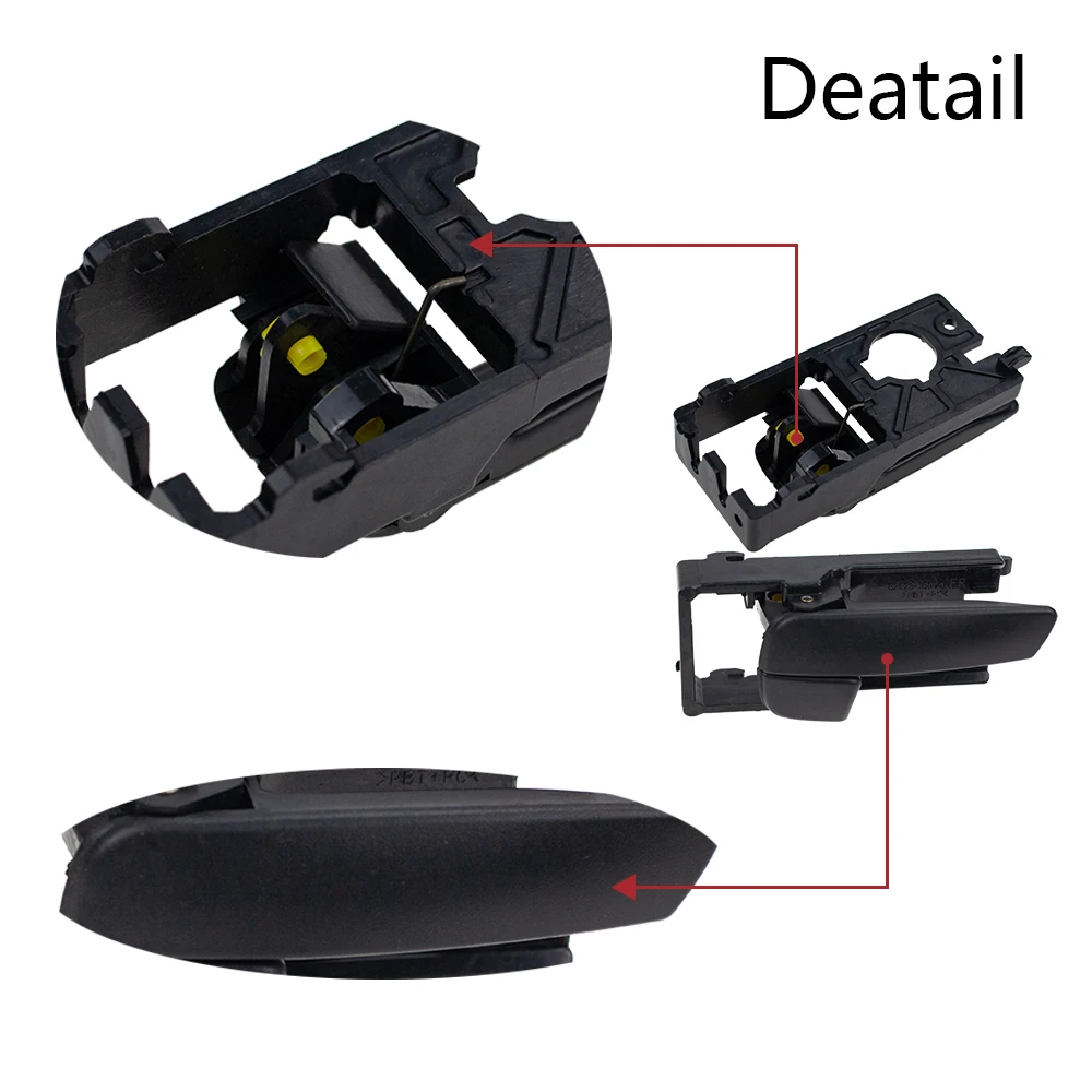 Inner Interior Door Handle Front Rear Left Right for Kia Rio 2006 2007 2008 2009 2010 2011 2012 82620-1G000 82610-1G000