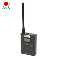 HanRongDa HDR-831 Portable Stereo Digital FM Transmitter Mini FM Radio Broadcast with LCD Display 3.5mm Earphone FM: 60-108MHZ