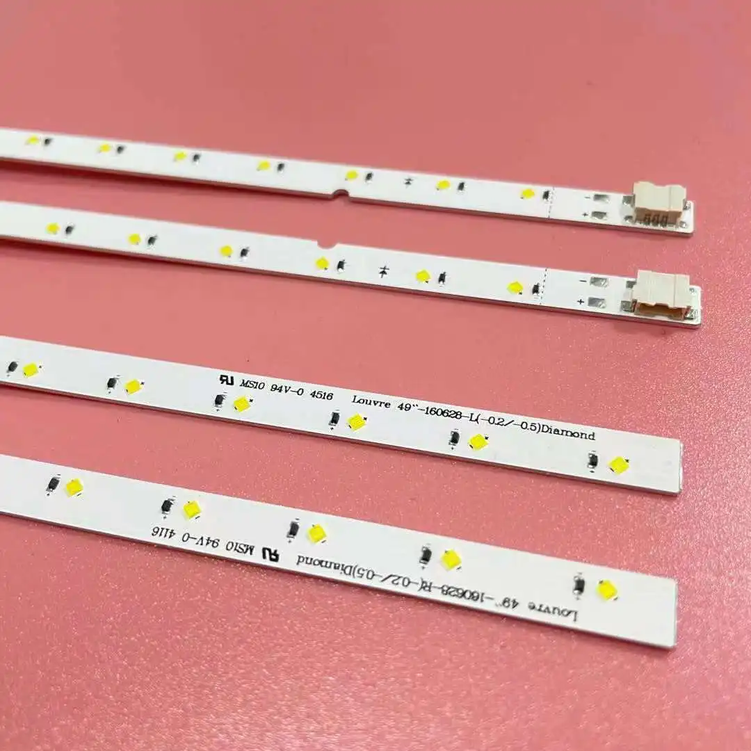 Bande de rétro-éclairage LED pour Samsung rover 49 160628 R L Diamond BN96-4659A 4660A BN95-03721A 31LED 515mm 3v