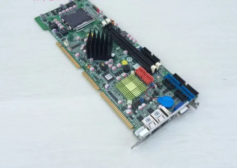 

WSB-G41A-R10 100% OK Original IPC Board Full-size CPU Card ISA Industrial Mainboard PICMG 1.0 with CPU RAM 2*LAN