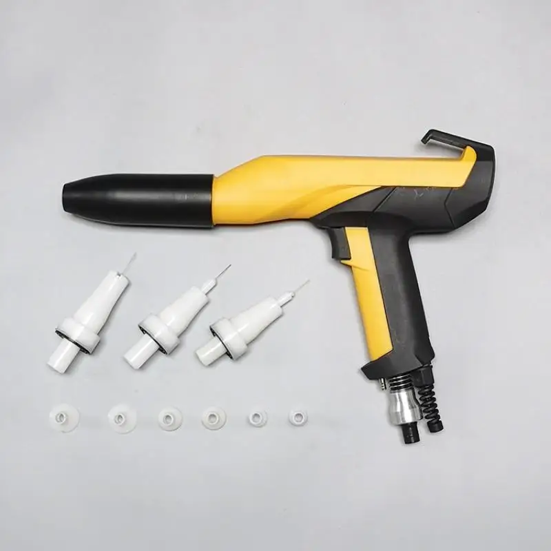 Imagem -02 - Quarta Geração de Ouro Cavalo Pistola Pistola Pistola Eletrostática Spray Máquina de Plástico pó Arma Equipamentos de Revestimento Acessórios