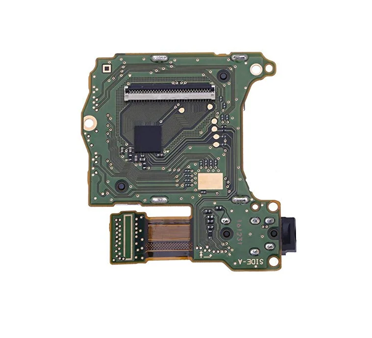 Slot Soket Kartu Game dengan Soket Earphone Headset Komponen Perbaikan Pengganti PCB Motherboard untuk Konsol Game Nintendo Switch