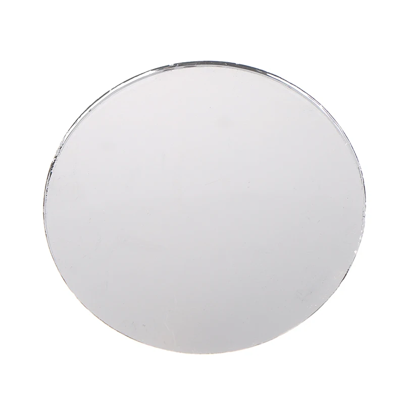 2pcs Car 360 Degree Framless Blind Spot Mirror Wide Angle Round Convex Mirror Small Round Side Blindspot Rearview Parking Mirror