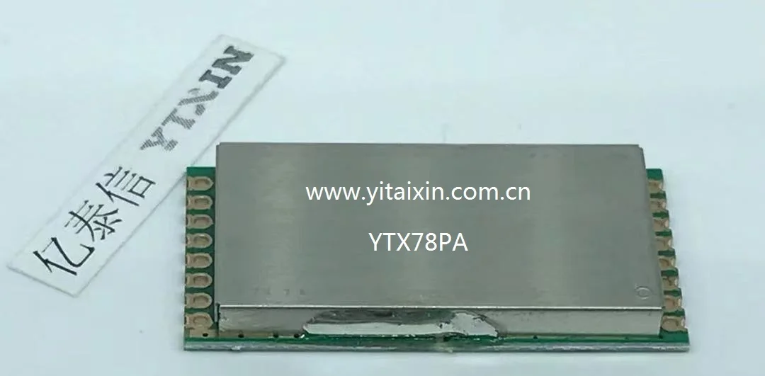 Ytx78pa 470 mhz433mhz mhz potência aprimorada rf lora módulo trans ceptor 30 dbm potência de saída (2pcs (rf \ lora \ fsk \ ask \ ook)