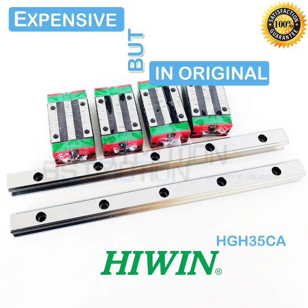 HIWIN HGR35 Doğrusal Kılavuz: 300 mm'den 1500 mm'ye Kadar Uzunlukta Güvenilir Performans