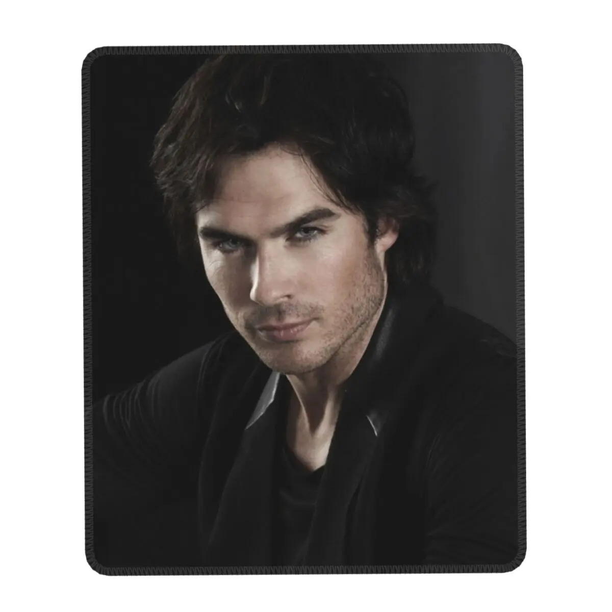 Damon Salvatore Ian Somerhalder Gaming Mouse Pad Anti-Slip Rubber Lockedge Mousepad The Vampire Diaries Laptop Computer Desk Mat