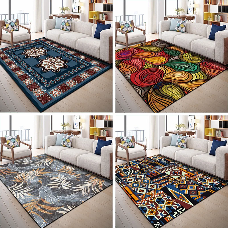 

Modern Persian 3D Printing Wood Floor Mat/Rug Child Room Decor carpets for Living Room Bedroom Area Rugs Home Hallway Big Carpet