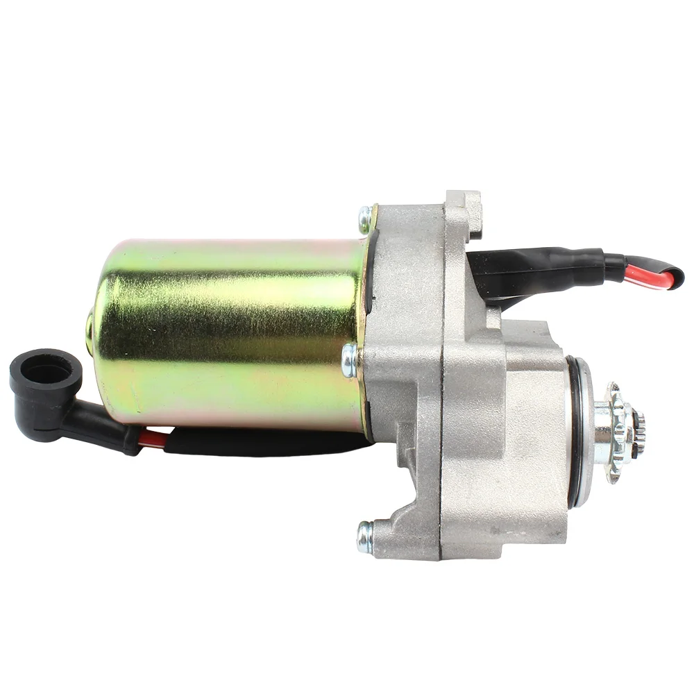 Starter Motor 125cc Pitbike Accessories 4 Stroke Moped 12 Teeth 3 Bolt Yz250f Electric Start 50-110cc ATV Quad Motorcycle Tuning