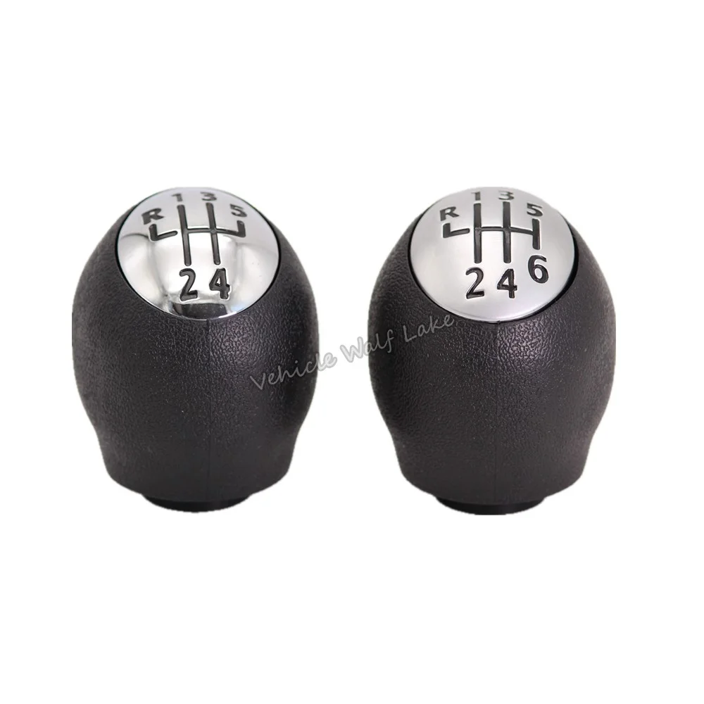 Gear Knob For Renault MEGANE SCENIC LAGUNA ESPACE MASTER VAUXHAL OPEL MOVANO VIVARO Car 5 / 6 Speed Gear Stick Shift Knob Black