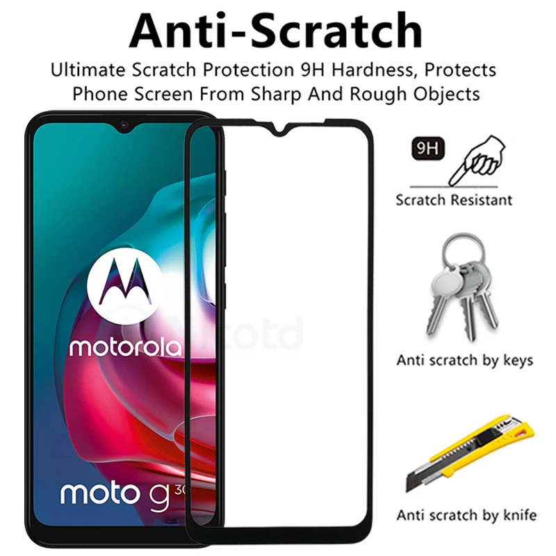 3Pcs Tempered Glass For Motorola Moto G Stylus Power 2020 2021 Screen Protector For Moto G Play Fast 5GPlus G100 G10 G20 G30 G50