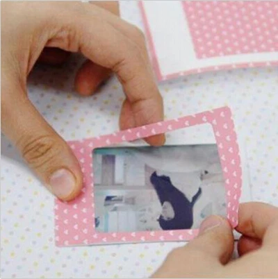 Decorative Albums Photos Frame Stickers 20 Pcs/Lot DIY Scrapbook Photo Memo Sticker Paper